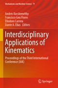 Cover: Interdisciplinary Applications of Kinematics - Springer
