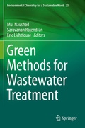 Cover: Green Methods for Wastewater Treatment - Springer