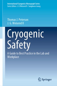 Enlarge image Cover: Cryogenic Safety - Springer