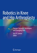 Cover: Robotics in Knee and Hip Arthroplasty - Springer