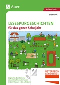 Cover: Lesespurgeschichten f&uuml;r das ganze Schuljahr - Auer Verlag in der AAP Lehrerwelt GmbH