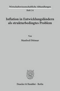 Abbildung von: Inflation in Entwicklungsländern als strukturbedingtes Problem. - fibre