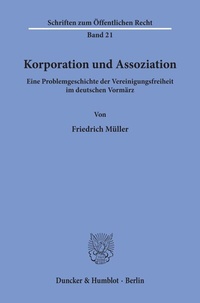 Abbildung von: Korporation und Assoziation. - fibre