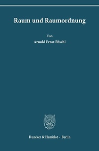 Abbildung von: Raum und Raumordnung. - Duncker & Humblot