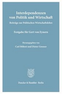 Abbildung von: Interdependenzen von Politik und Wirtschaft. - fibre