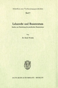 Abbildung von: Lehnrecht und Beamtentum. - fibre
