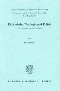 Abbildung von: Dialektische Theologie und Politik. - fibre