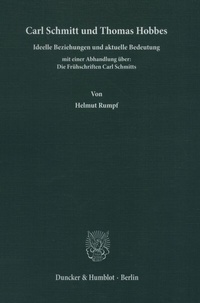 Abbildung von: Carl Schmitt und Thomas Hobbes. - fibre