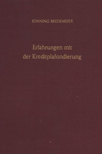Abbildung von: Erfahrungen mit der Kreditplafondierung. - fibre