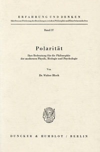 Abbildung von: Polarität. - Duncker & Humblot