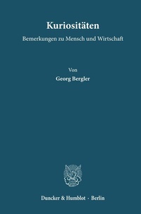 Abbildung von: Kuriositäten. - Duncker & Humblot