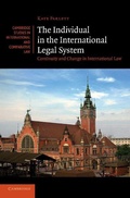 Cover: The Individual in the International Legal System - Cambridge University Press