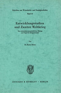 Abbildung von: Entwicklungsstadien und Zweiter Weltkrieg. - fibre