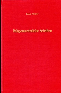 Abbildung von: Religionsrechtliche Schriften. - fibre