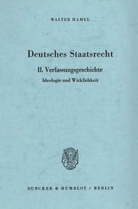 Abbildung von: Deutsches Staatsrecht. - fibre