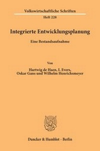 Abbildung von: Integrierte Entwicklungsplanung. - fibre