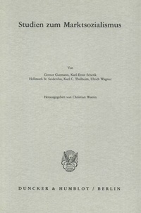 Abbildung von: Studien zum Marktsozialismus. - Duncker & Humblot