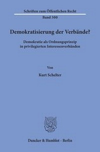 Abbildung von: Demokratisierung der Verbände? - fibre