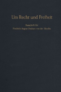 Abbildung von: Um Recht und Freiheit. - fibre