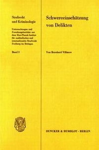 Abbildung von: Schwereeinschätzung von Delikten. - fibre