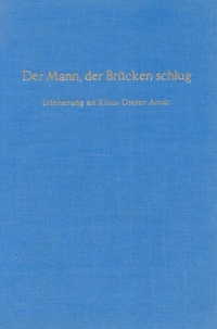 Abbildung von: Der Mann, der Brücken schlug. - Duncker & Humblot