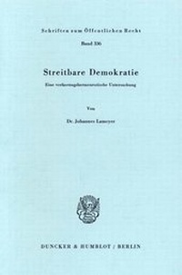 Abbildung von: Streitbare Demokratie. - fibre