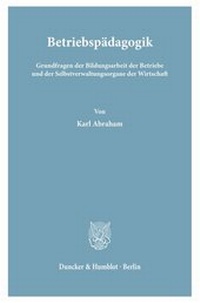 Abbildung von: Betriebspädagogik. - fibre