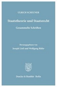 Abbildung von: Staatstheorie und Staatsrecht. - fibre