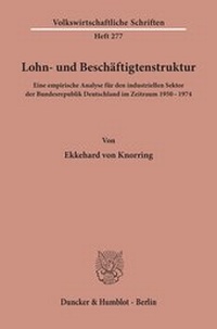 Abbildung von: Lohn- und Beschäftigtenstruktur. - fibre
