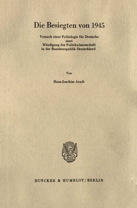 Abbildung von: Die Besiegten von 1945. - fibre