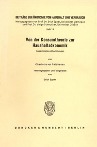 Abbildung von: Von der Konsumtheorie zur Haushaltsökonomik. - fibre