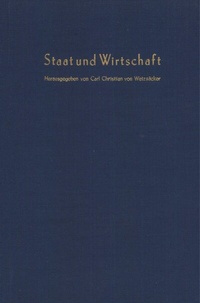 Abbildung von: Staat und Wirtschaft. - Duncker & Humblot