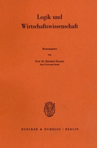 Abbildung von: Logik und Wirtschaftswissenschaft. - fibre
