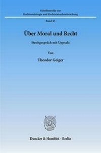 Abbildung von: Über Moral und Recht. - fibre