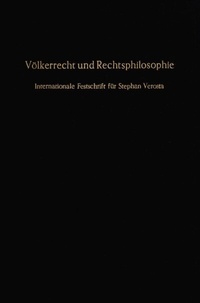 Abbildung von: Völkerrecht und Rechtsphilosophie. - fibre