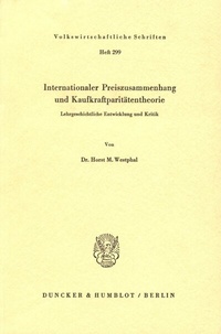Abbildung von: Internationaler Preiszusammenhang und Kaufkraftparitätentheorie. - fibre