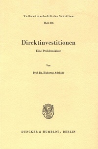 Abbildung von: Direktinvestitionen. - fibre