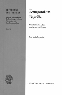 Abbildung von: Komparative Begriffe. - Duncker & Humblot