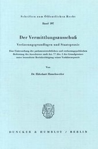 Abbildung von: Der Vermittlungsausschuß. - fibre