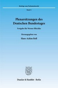 Abbildung von: Plenarsitzungen des Deutschen Bundestages. - fibre