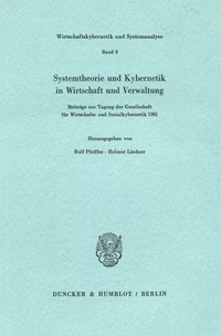 Abbildung von: Systemtheorie und Kybernetik in Wirtschaft und Verwaltung. - Duncker & Humblot