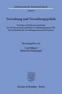 Abbildung von: Verwaltung und Verwaltungspolitik. - fibre
