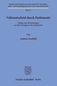 Abbildung von: Volksentscheid durch Parlamente. - fibre