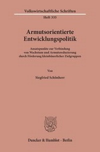 Abbildung von: Armutsorientierte Entwicklungspolitik. - fibre