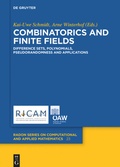 Bild: Combinatorics and Finite Fields - De Gruyter
