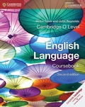 Cover: Cambridge O Level English Language Coursebook - Cambridge University Press