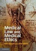 Cover: Medical Law and Medical Ethics - Cambridge University Press