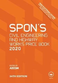 Abbildung von: Spon's Civil Engineering and Highway Works Price Book 2020 - CRC Press