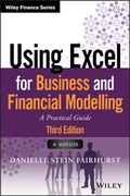 Bild: Using Excel for Business and Financial Modelling - Wiley
