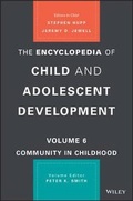 Cover: The Encyclopedia of Child and Adolescent Development - Wiley